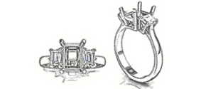 Engagement Ring Sketch