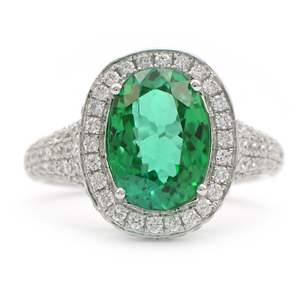 Paraiba Tourmaline Ring - 040740 | Gemstone Jewelry - Wixon Jewelers
