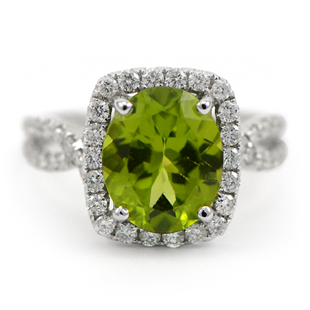 Peridot Gemstone Ring | Minneapolis, MN - Wixon Jewelers