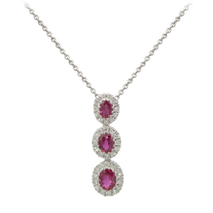 Ruby Gemstone Jewelry: Necklaces, Rings & Earrings