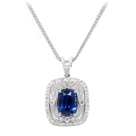 Sapphire Gemstone Jewelry: Necklaces, Rings & Earrings