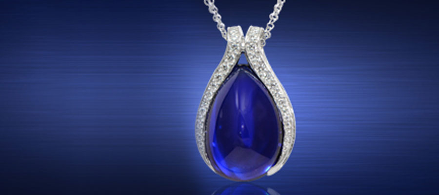 Cabochon tanzanite deals