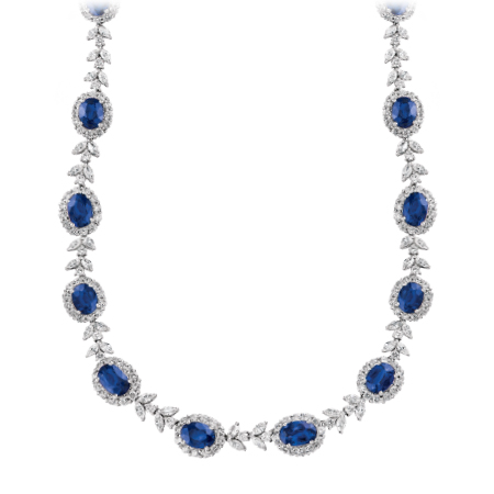 Sapphire Gemstone Jewelry: Necklaces, Rings & Earrings