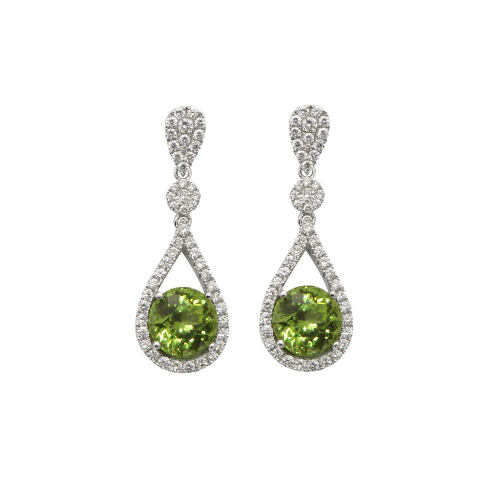 Peridot Gemstone Earrings | Wixon Jewelers