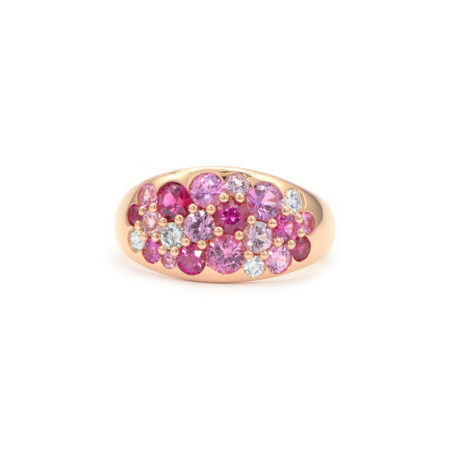 Pink Sapphire & Ruby Ring | Wixon Jewelers