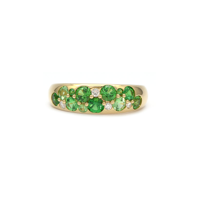 Tsavorite Garnet Gemstone Ring | Wixon Jewelers