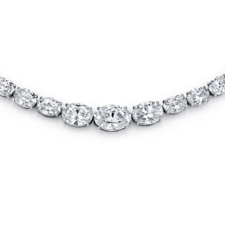 Diamond riviera sale necklace