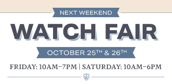 The Watch Fair at Wixon Jewelers