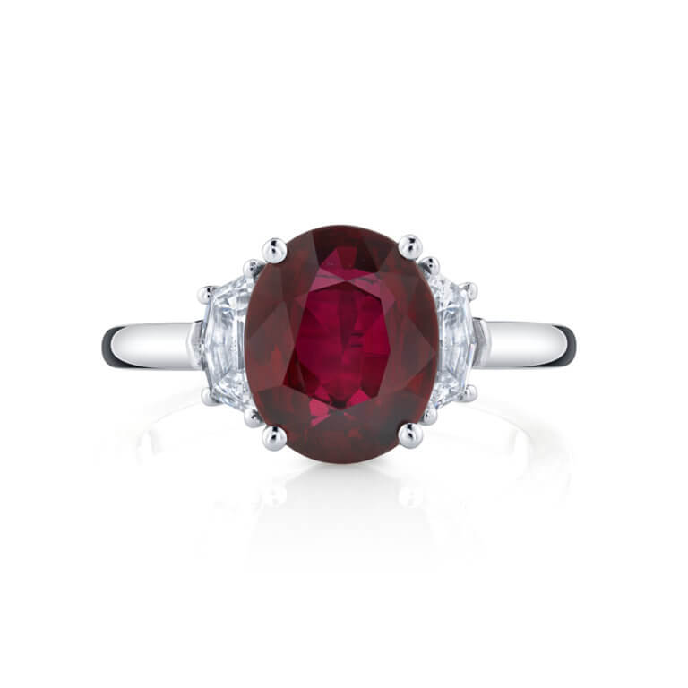 Ruby & Diamond Ring | Wixon Jewelers