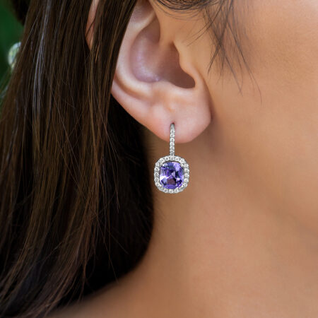 Lavender Spinel Earrings | Wixon Jewelers