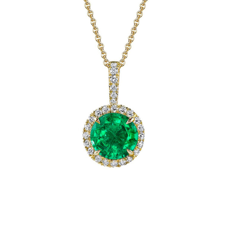 Emerald Pendant | Wixon Jewelers