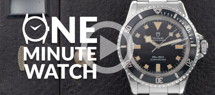 One Minute Watch: Vintage Tudor Submariner Ref. 7016