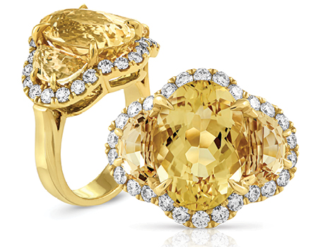 Golden Beryl Ring